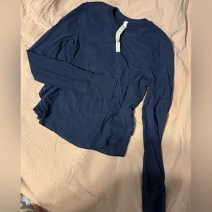 LULULEMON Navy Blue Long Sleeve